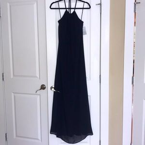 Nouvelle Amsale Jordan Halter Dress